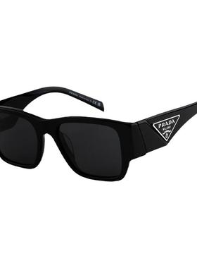 PRADA普拉达方形三角徽标墨镜