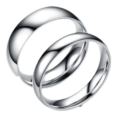 戒指不锈钢简约情侣情侣戒指