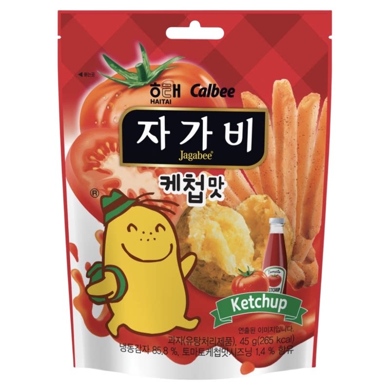 韩国直邮海太番茄薯条45g