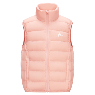 男女童立领羽绒马甲轻薄保暖