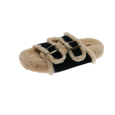 大码毛毛拖鞋41到43羊羔毛勃肯鞋