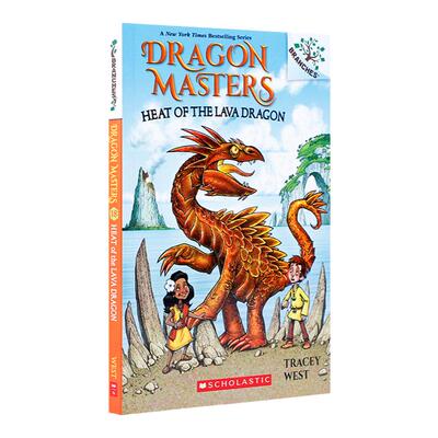 英文原版进口龙族大师#18 熔岩龙的热量Dragon Masters #18 Heat of the Lava Dragon学乐大树系列英语阅读桥梁章节书课外分级读物