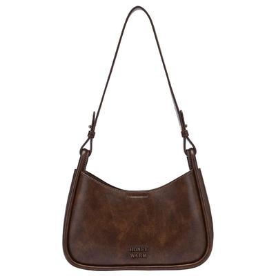 热风2025年秋季女士单肩腋下包