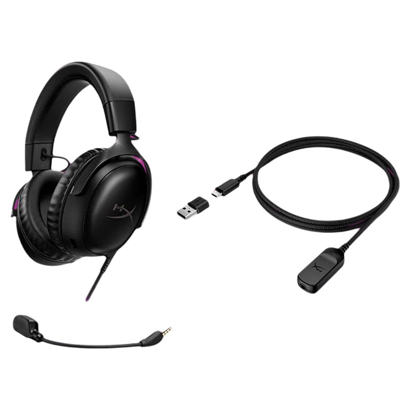 HyperX Cloud II极度未知飓风2/3无线头戴电竞游戏耳机csgo瓦永劫