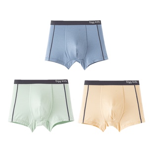 顶瓜瓜青少年莫代尔内裤顶呱呱男发育期初高中生大童透气平角裤