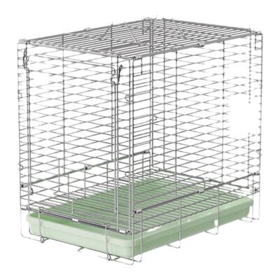 优嗖不锈钢鹦鹉折叠笼