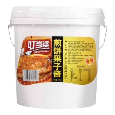 叮当婆煎饼果子酱大桶商用装