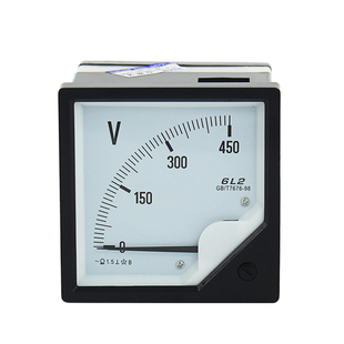 6L2电流表50/5A100/5A 交流指针式电压表450V500V10KV/100V高精度