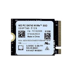 WD/西数 SN740 M.2 2230 1T 2T SSD固态硬盘PCIE4.0 NVMe可转2242