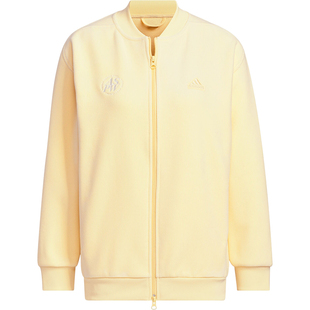 Adidas/阿迪达斯官方正品新款女士灯芯绒户外立领运动外套JJ3702