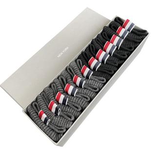 礼盒版tb袜子男长袜中筒袜长筒袜女袜子男款纯棉运动男士袜子秋冬