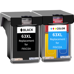 原装品质适用惠普63XL墨盒2130 2131 3630 3632 3830 3833 4512 4520 4522墨水4524打印机4650黑彩色国外海外