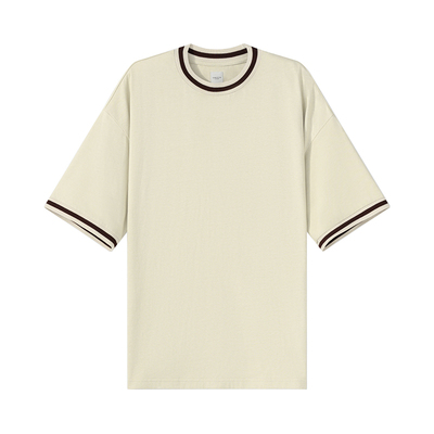 UNICAHOMME廓形撞色针织休闲T