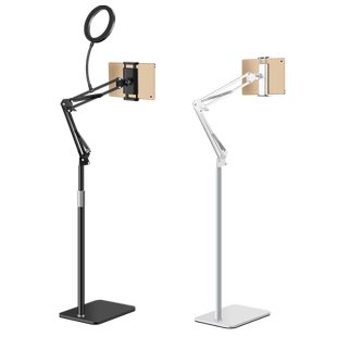 手机支架落地式床头床上懒人万向夹直播ipad平板电脑万能通用拍摄拍视频拍照专用多功能抖音神器伸缩支撑架子