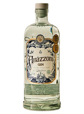 亚马逊（Amazzoni）【原瓶进口】巴西黑河老汤姆手工金酒 750ml