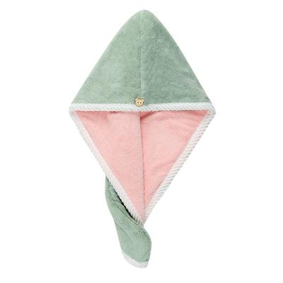 洁丽雅洗头发干发帽女士双层加厚