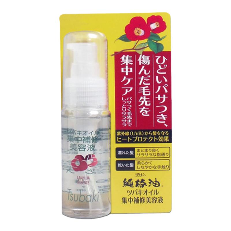 日本进口黑蔷薇本铺山茶花护发修护精华液50ml椿油修护