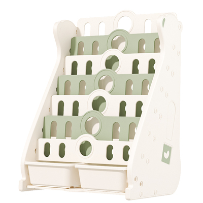 圆儿乐儿童书架绘本架置物架