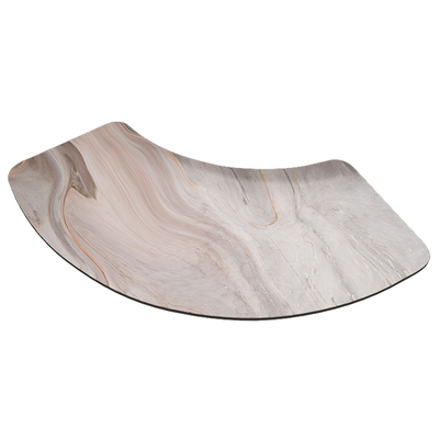 感谢网友推荐跟风成功的弧形地垫