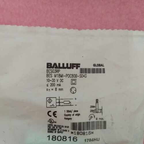 议价巴鲁夫BALLUFF全新原装正品 BES03RP BES M18MI-POC80B-S04G
