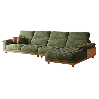 拉芙菲/LFF原木风布艺沙发