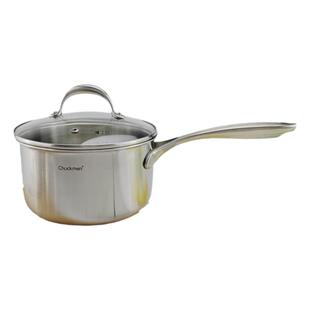 Chockmen18/10不锈钢奶锅304早餐面条粥稀饭锅糖水汤锅复合钢1618