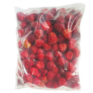 速冻冷冻草莓果粒美十三美13红草莓餐饮烘焙1kg奶茶店商用原料