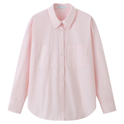 RUISHI芮时100棉通勤翻领衬衫