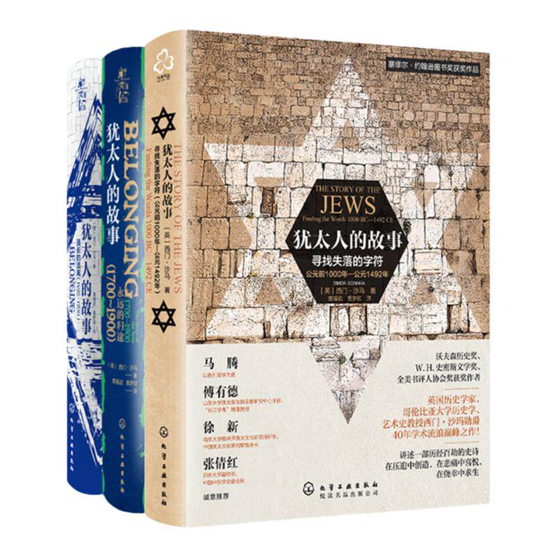 3册 世界史·犹太人史 犹太人的故事 寻找失落的秘符 漫长的流离 永远的归途 犹太课题研究 贝里吉福德奖入围作品 中文版特别注释