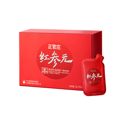 韩国正官庄红参元饮六味本草配方