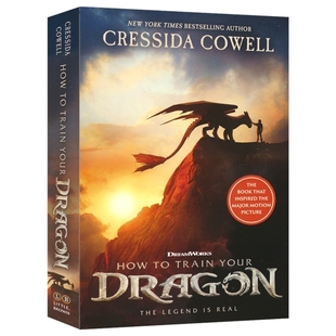 How to Train Your Dragon 如何驯服你的龙 驯龙高手系列开篇之作 奇幻魔法 章节小说 青少年英语课外读物 英文原版进口儿童图书