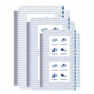新书皮自粘透明磨砂书皮纸小学生防水钻石纹16KA4环保书名创优品