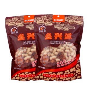 盛兴源陈皮味花生手抓包30g便捷小包零食独立包装带壳熟陈皮花生