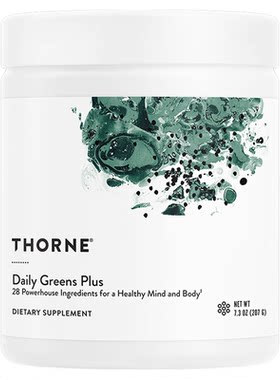 Thorne悦恩美国进口小绿粉营养素粉剂28种营养素免疫力207G SP687