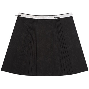 瞳莞汉服女初雪时晴竖领对襟窄袖短衫2024春季圆领比甲马面裙套装