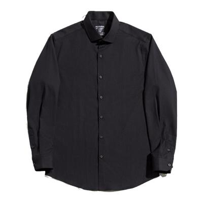 莫代尔混纺羊毛商务休闲正装衬衫