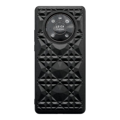 钻石纹原创立体皮革适用华为