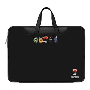 小怪兽原创手提电脑包适用于苹果macbookpro15.6寸华为matebook13.3联想小新14寸女笔记本保护内胆包戴尔小米