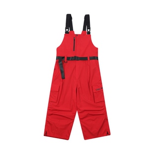 CHILLWHITE2022新款滑雪背带裤工装男女宽松两穿防水户外中性裤子