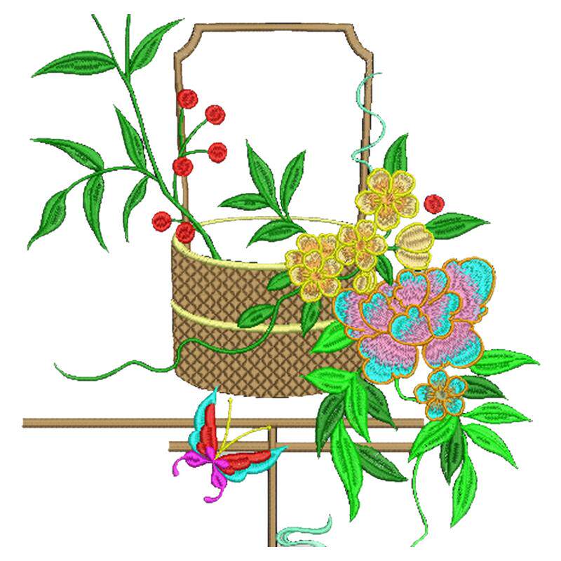 电脑绣花图案制版设计