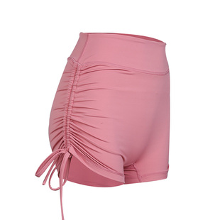 gigt极吉抽绳运动短裤女蜜桃臀高级感瑜伽裤提臀新款外穿健身服