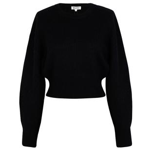 【明星同款】LILYSILK莉莉秀客马蹄袖圆领针织羊毛衫经典套头毛衣