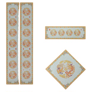 梅林笔庄新款七言对联水写布写对联专用毛笔字加厚水写书法布初学者成人自写春联福字清水练书法万次水洗布