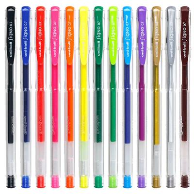 uni三菱UM-100彩色中性笔手账DIY