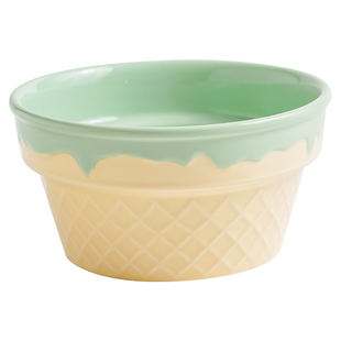 韩式餐具酸奶碗甜品碗高级感陶瓷冰淇淋碗咖啡手握杯仪式感早餐盘