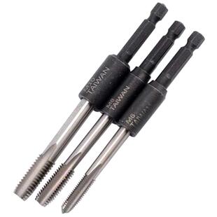 丝锥加长杆攻丝夹头丝锥延长杆攻丝转换头六角柄机用丝锥套筒夹具