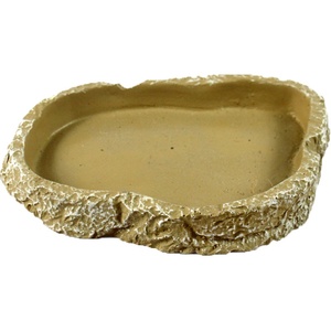 爬虫水盆食盆小号饲养箱养蜘蛛蝎子守宫中小型爬虫用品钙粉碟子