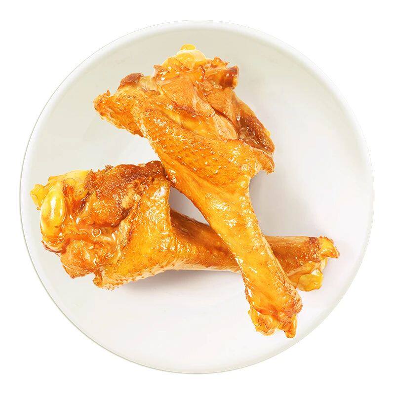 香辣鸭翅根盐焗鸭小腿风干鸭腿非五香鸡腿开袋即食卤乡巴佬味零食