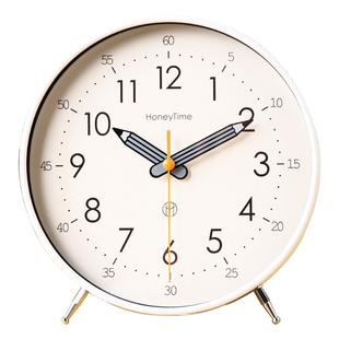 客厅闹钟表摆放式座钟大尺寸台钟创意桌面摆件摆钟时钟摆台式静音