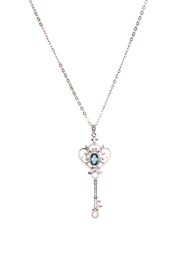 斯里兰卡月光石项链吊坠少女小众